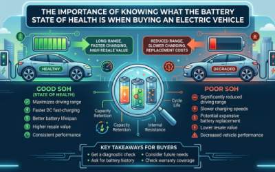 The Importance of Knowing What the Battery State of Health is when Buying an Electric Vehicle