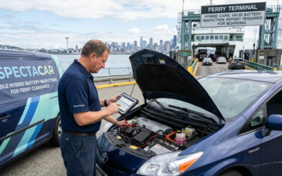 Nspectacar Provides Hybrid Battery Inspections for Vehicles Needing to Cross the Ferry