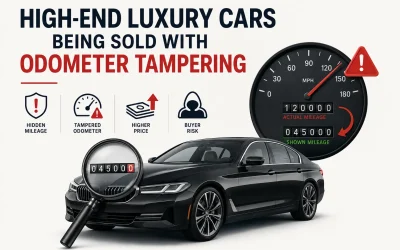 High-end Luxury Cars Being Sold with Odometer Tampering