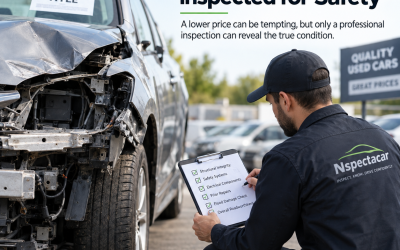 Salvaged Vehicles Being Sold Should Be Inspected for Safety